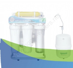 Standard 5 stage water purifier with stand&gauge